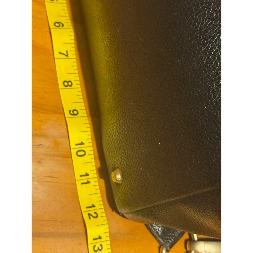Freshly Picked Classic Diaper Bag Backpack Black Vegan Leather GLD Hardware $199